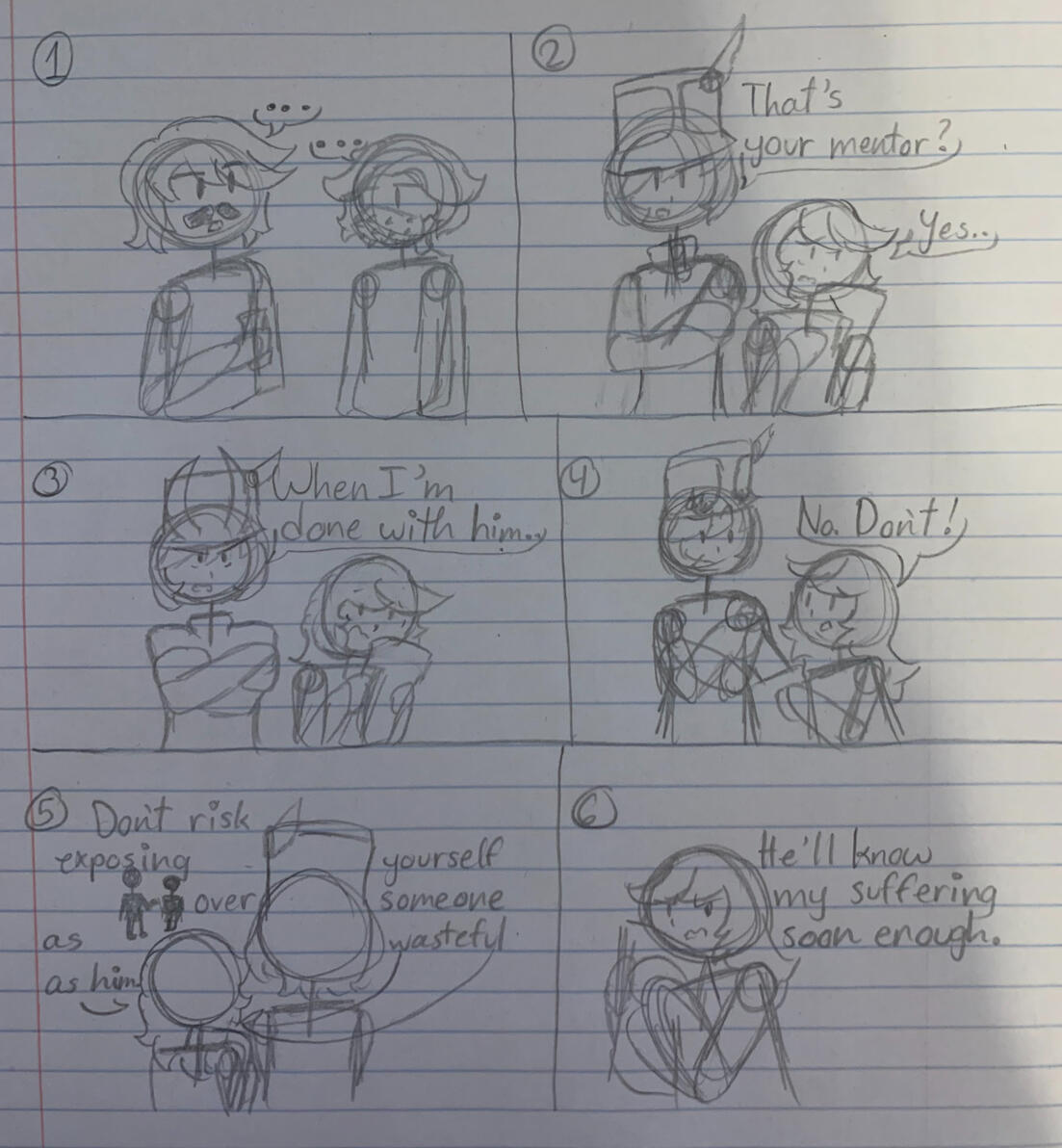 A work in progress comic